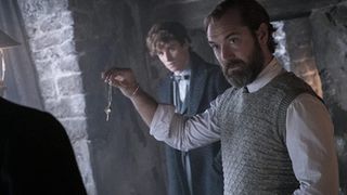 Jude Law as Albus Dumbledore in Fantastic Beasts: The Secrets of Dumbledore