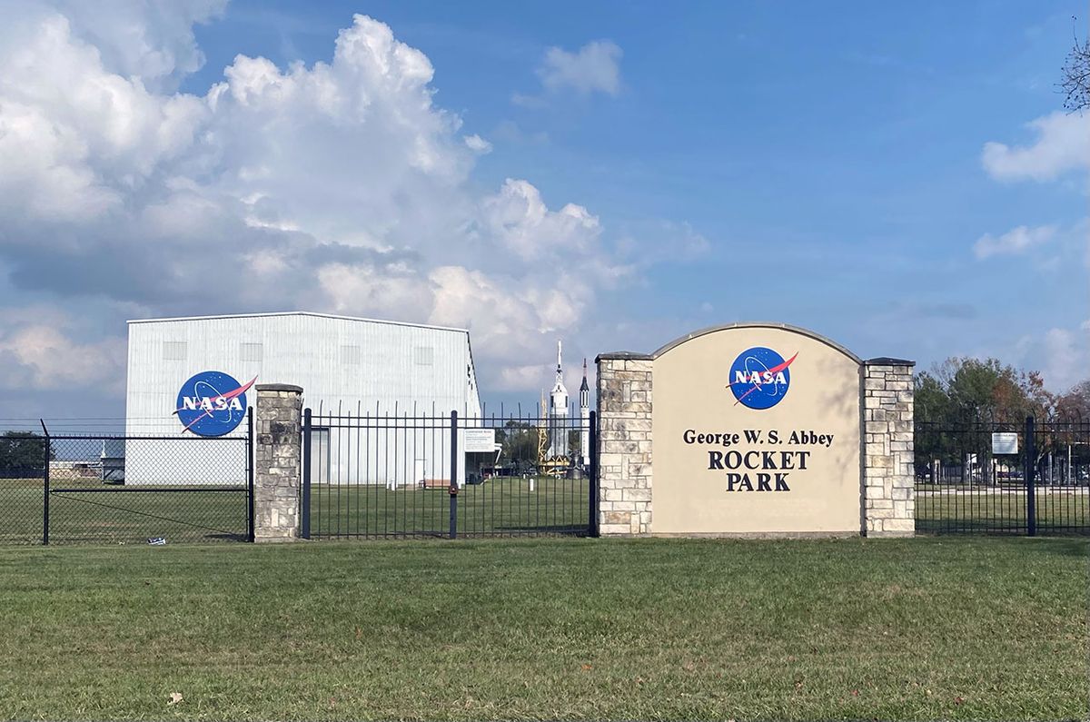 Johnson Space Center rocket park named for former director George Abbey