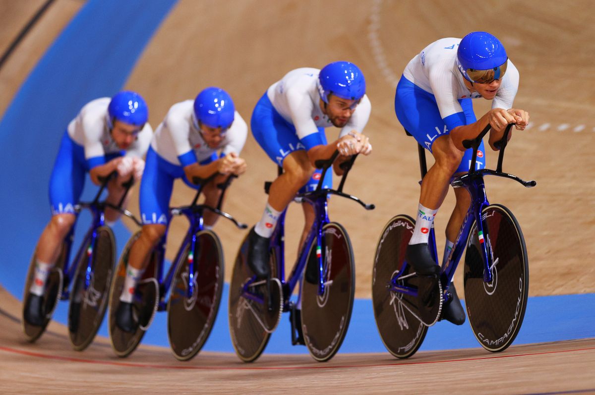 Italy win Olympic gold in the team pursuit Tokyo 2021