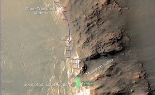 Opportunity Rover Nears Mars Marathon Distance