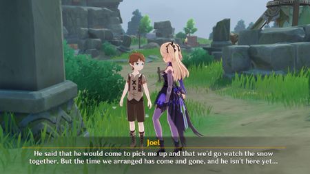 Genshin Impact Lost in the Snow