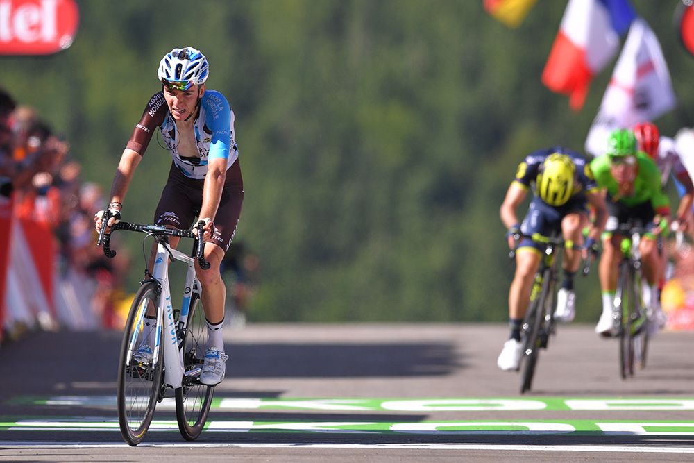Romain Bardet (AG2R-La mondiale) fought hard to limit his losses