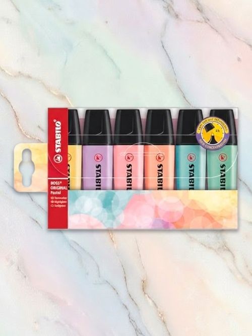 Boss Original Pastel - Highlighter - Pack of 6 