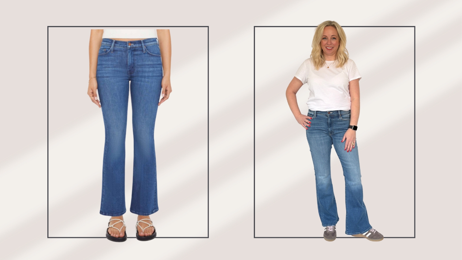 Antonia Kraskowski wearing Mother jeans