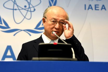 The IAEA says it has taken samples from Iran's Parchin military site