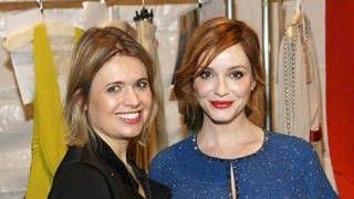 Elle Jenny Packham &amp; Christina Hendricks