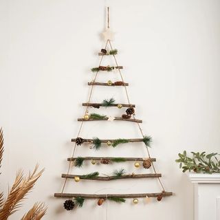 Dunelm Light Up Christmas Tree Wall Decoration