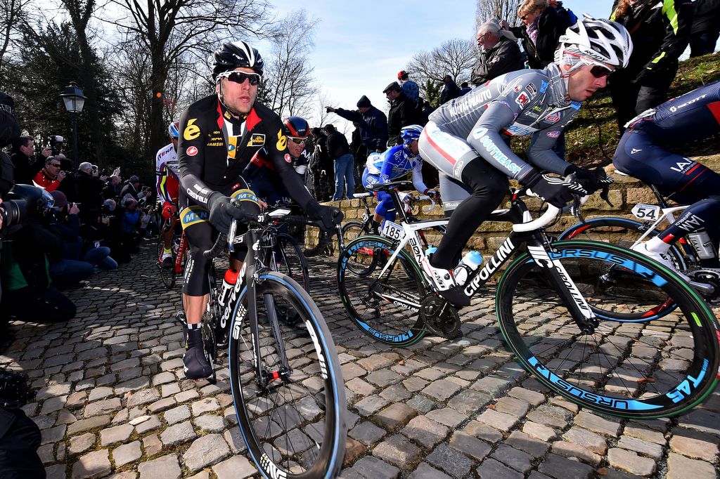 Gerald Ciolek (MTN-Qhunkea) on the Muur