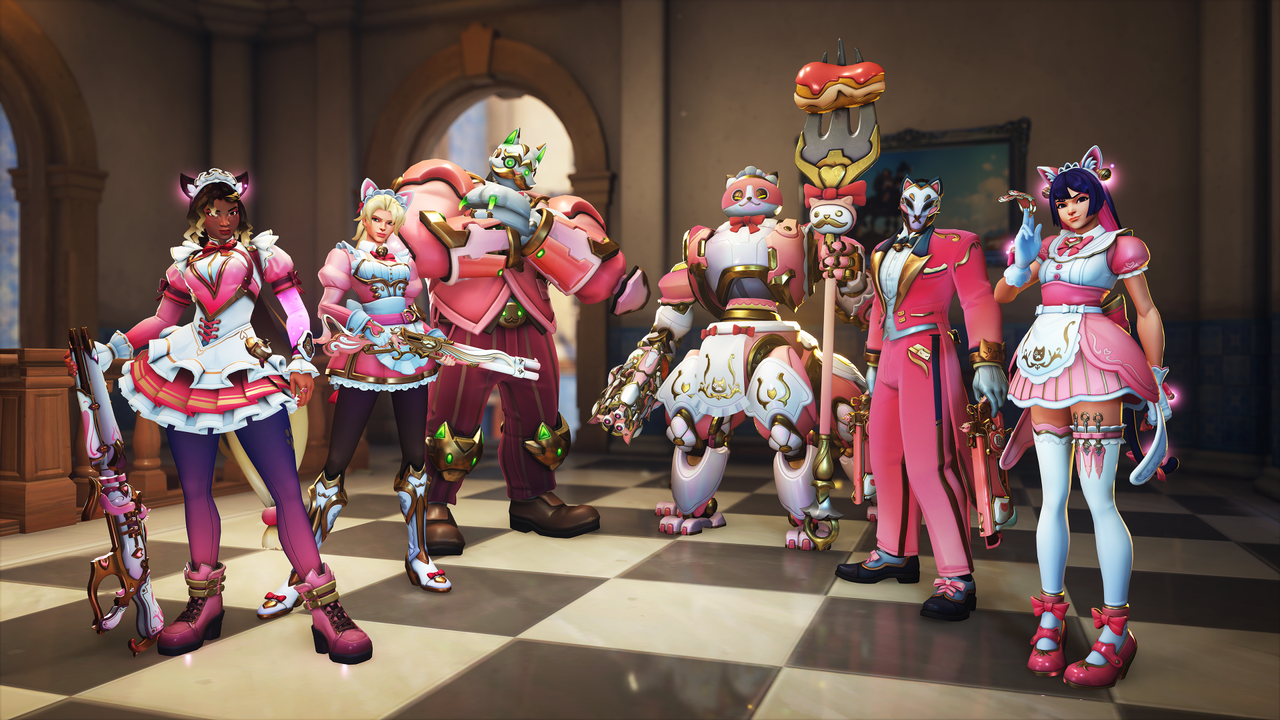 Overwatch charges nearly $100 for cosmetic bundle introducing a new skin rarity, and even cat maid outfits aren't enough to quiet the backlash