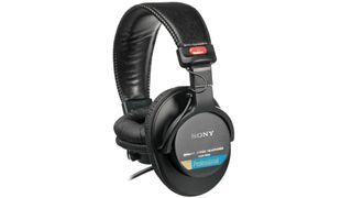 Product shot of Sony MDR-7506, one of the best headphones for video editing