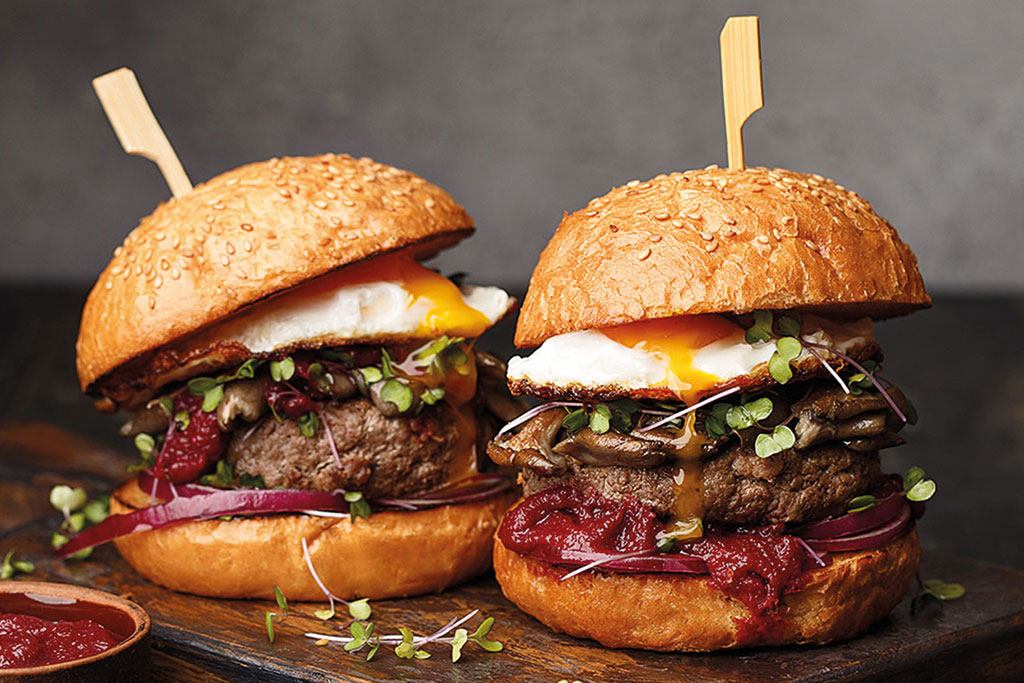 Smaller companies: two burgers from Hilton Foods
