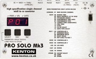 Kenton Pro Solo mk3