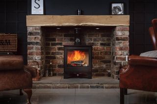 5kw Sudbury wood-only stove from Clock Woodburners