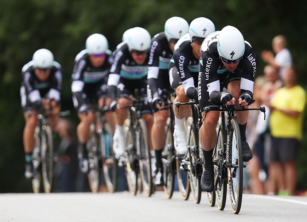 Etixx-Quickstep missing Tony Martin in the TTT, lost 45 seconds