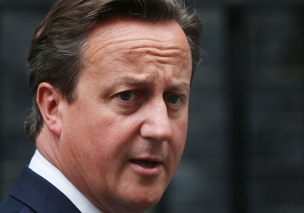 British Prime Minister David Cameron.