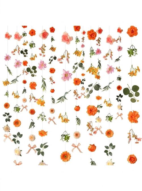 Hanging Artificial Flower Garland,&nbsp; 36ft (6 set)