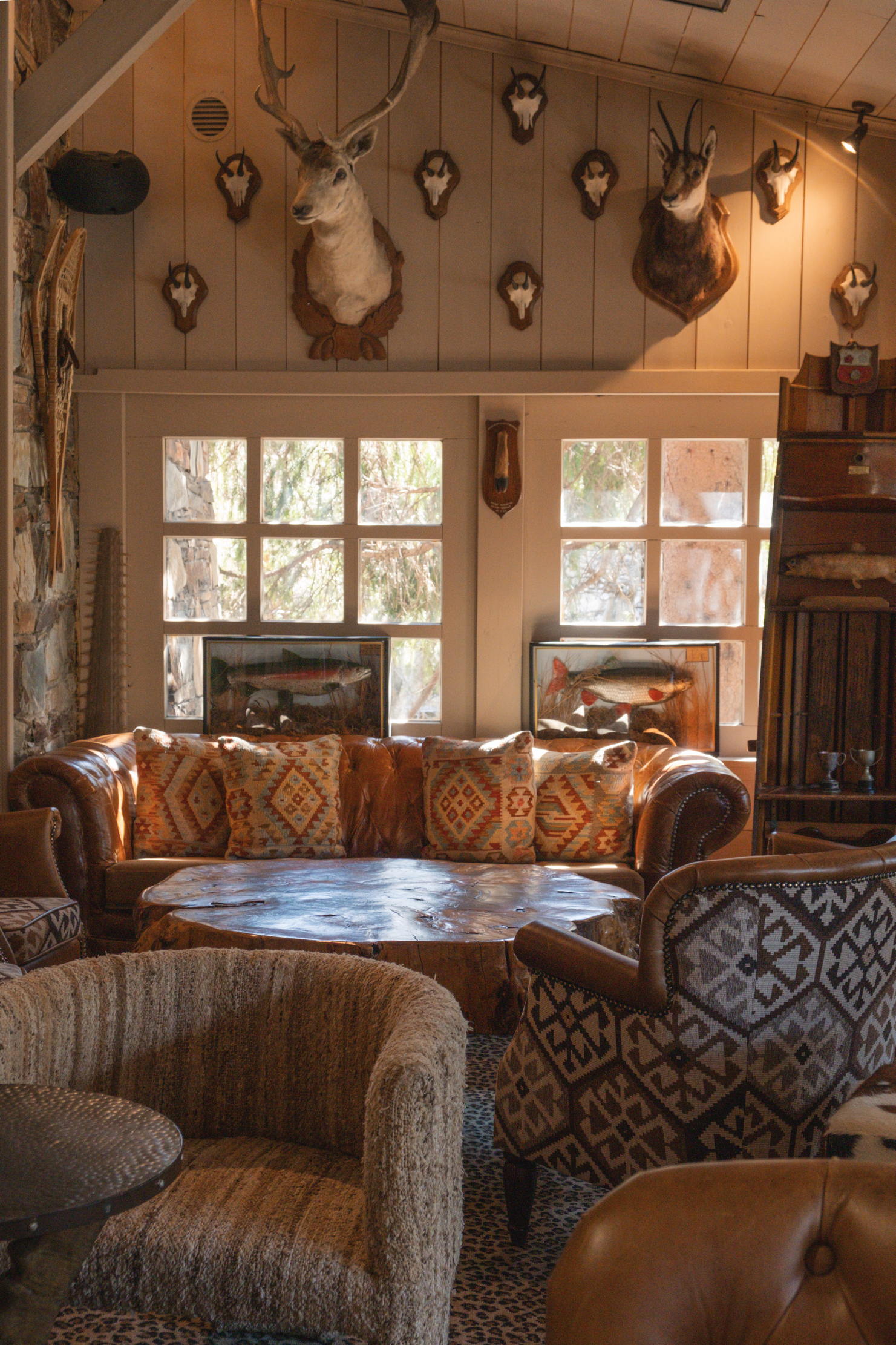 Interior of Lodge Park in Megeve