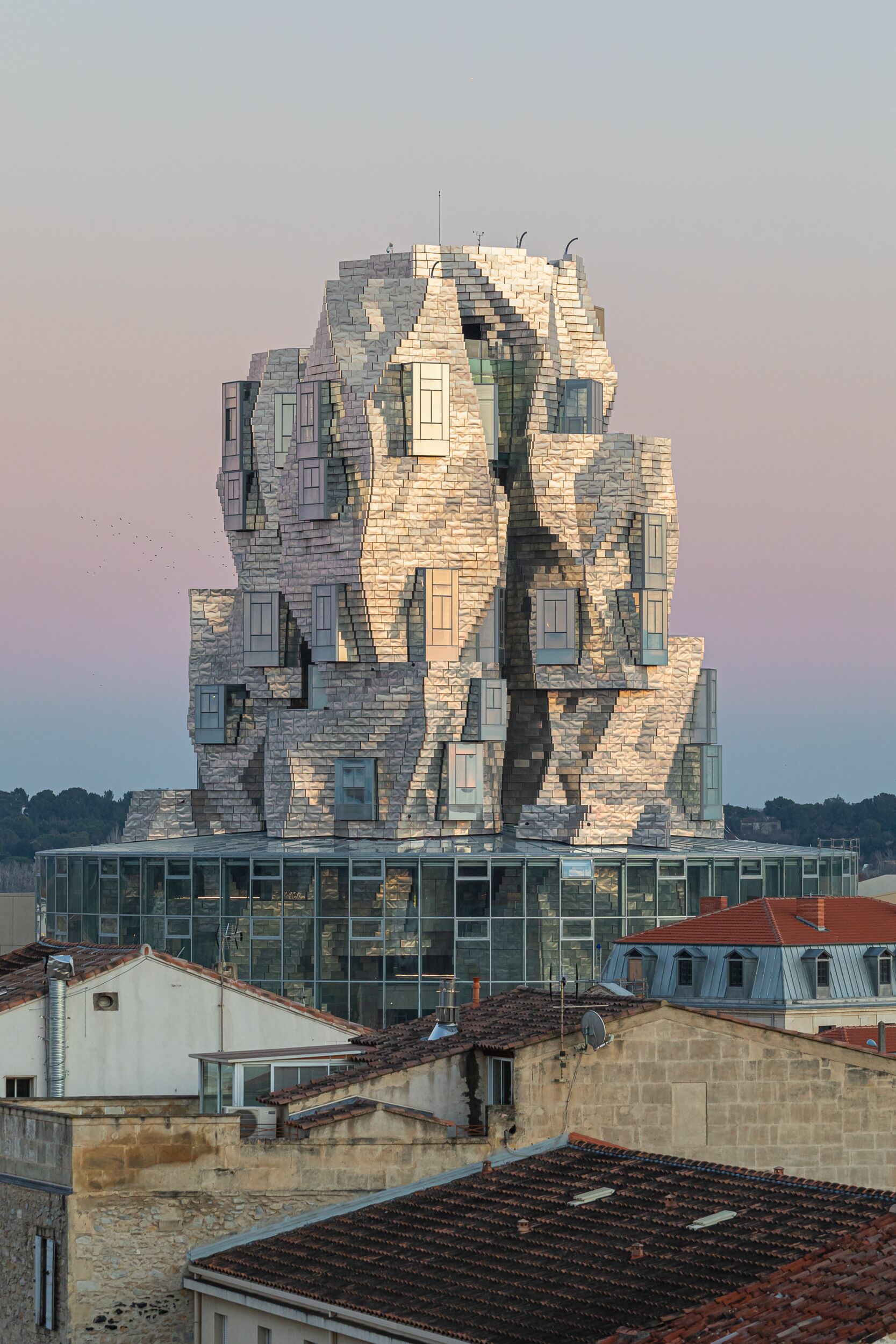 LUMA Arles tower.