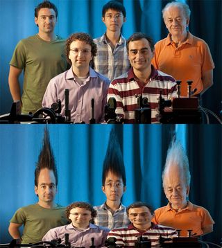 A new light-bending experiment turns physicists into coneheads.