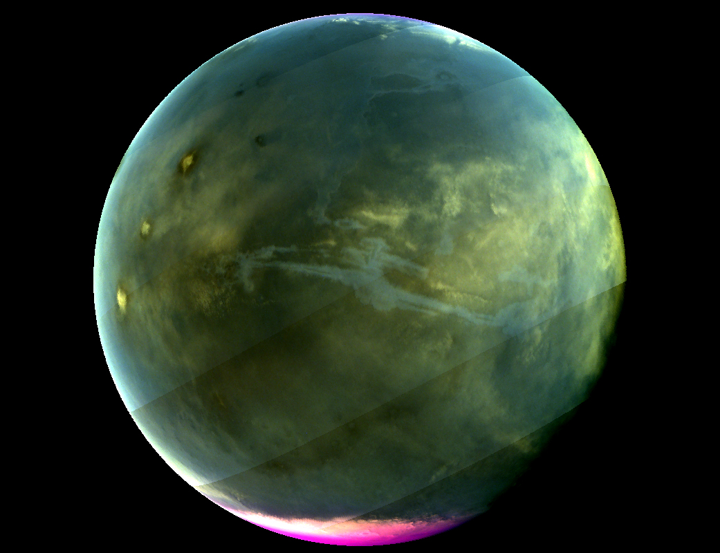 Photos from the MAVEN Mars orbiter