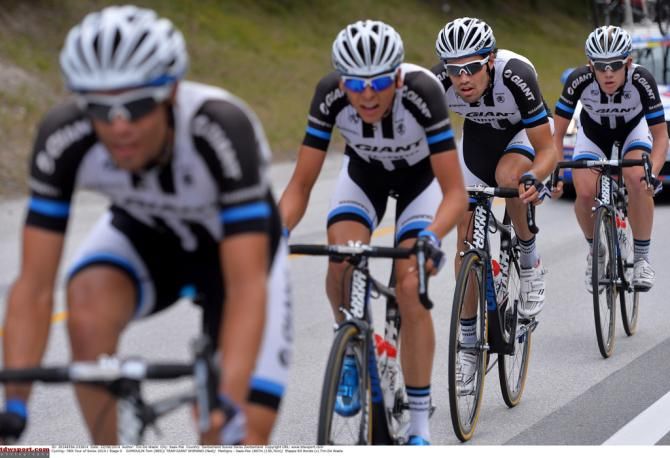 Giant-Shimano working for Tom Dumoulin