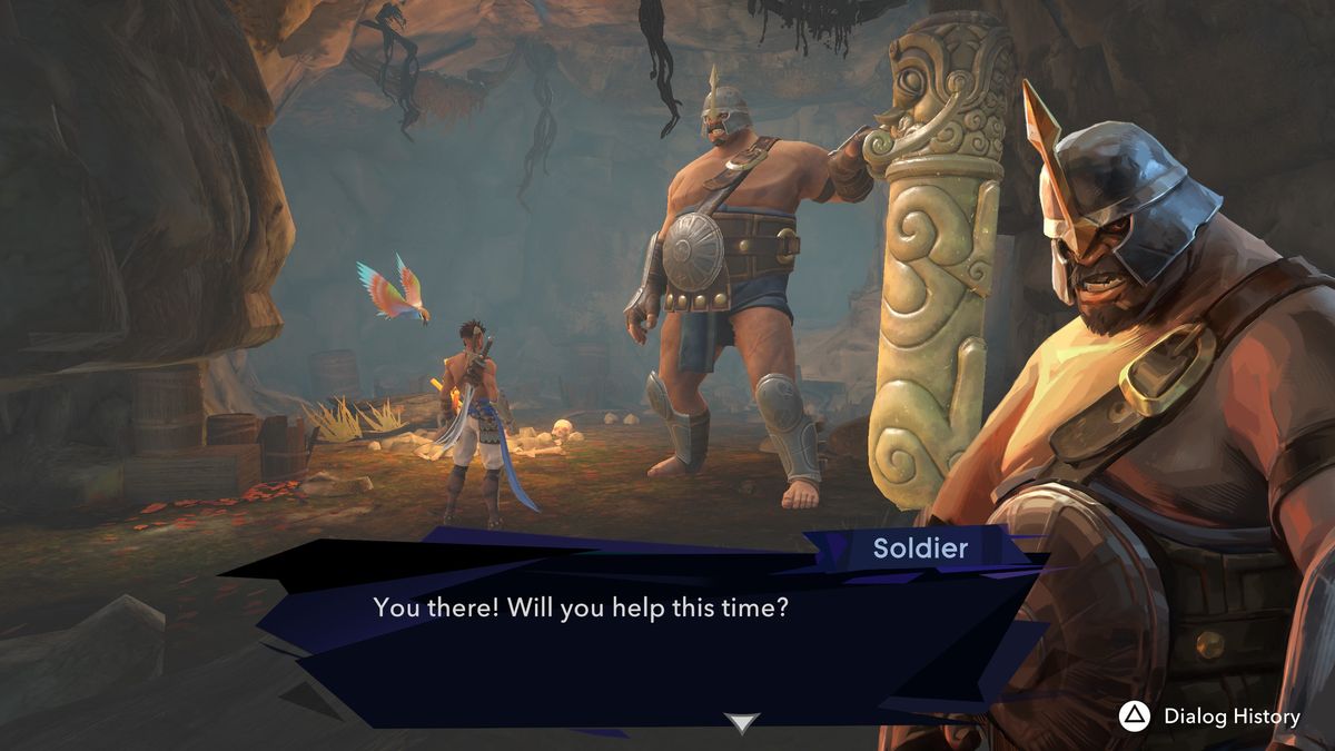 Prince of Persia: The Lost Crown sidequests - Soldier