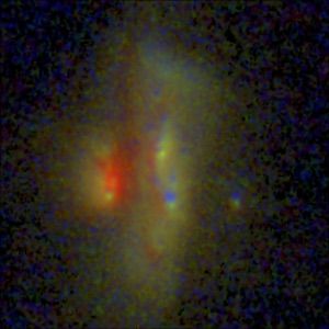 These two may look like your average elliptical galaxies, but an examination by Chandra revealed that they are actually off-center galaxies.