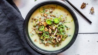 Leek and potato soup