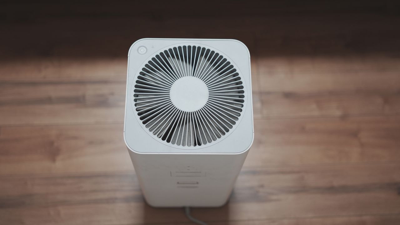 An air purifier. 