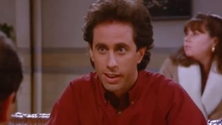 Jerry Seinfeld from his sitcom Seinfeld.