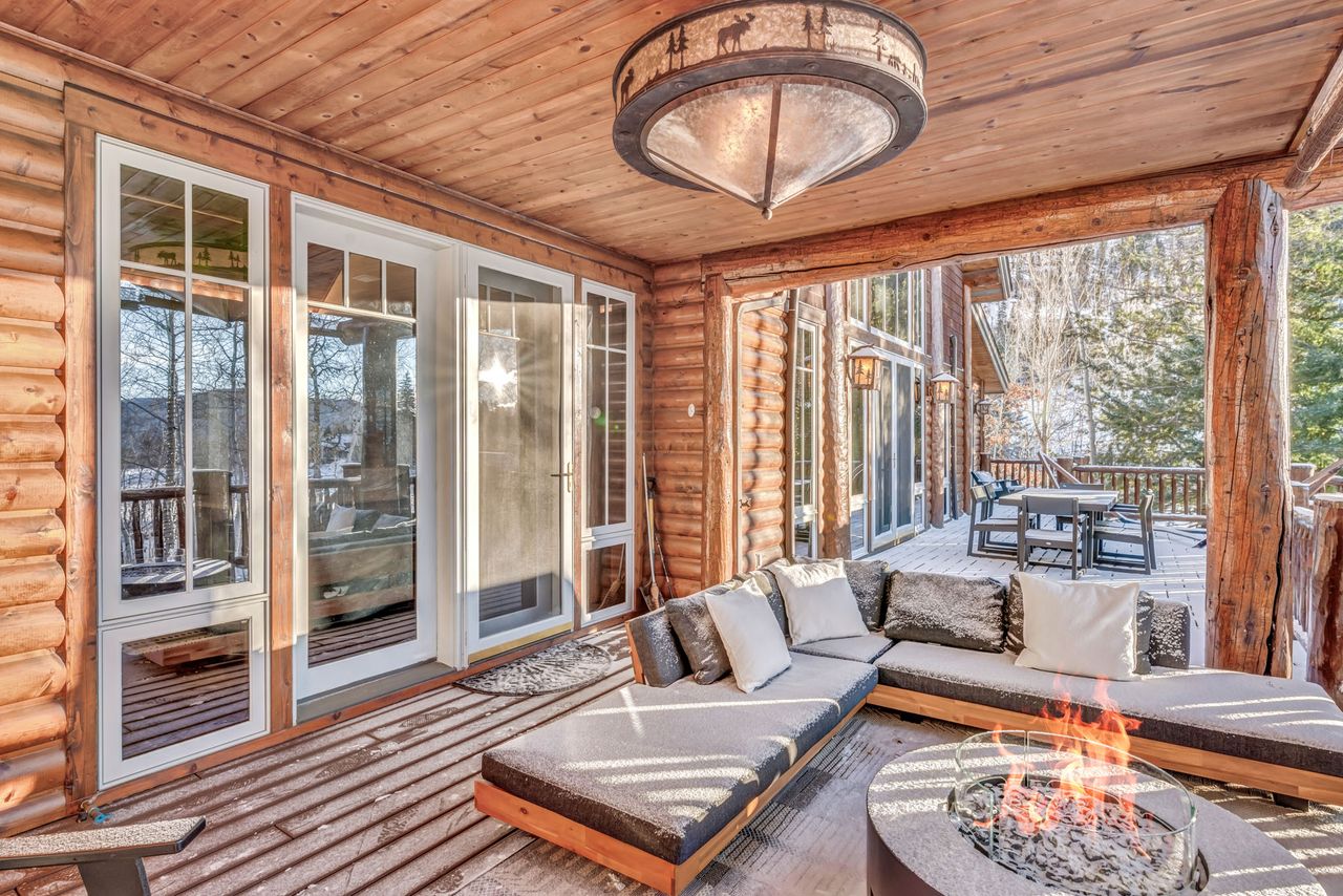 Images of a home for sale in Steamboat Springs, Colorado.