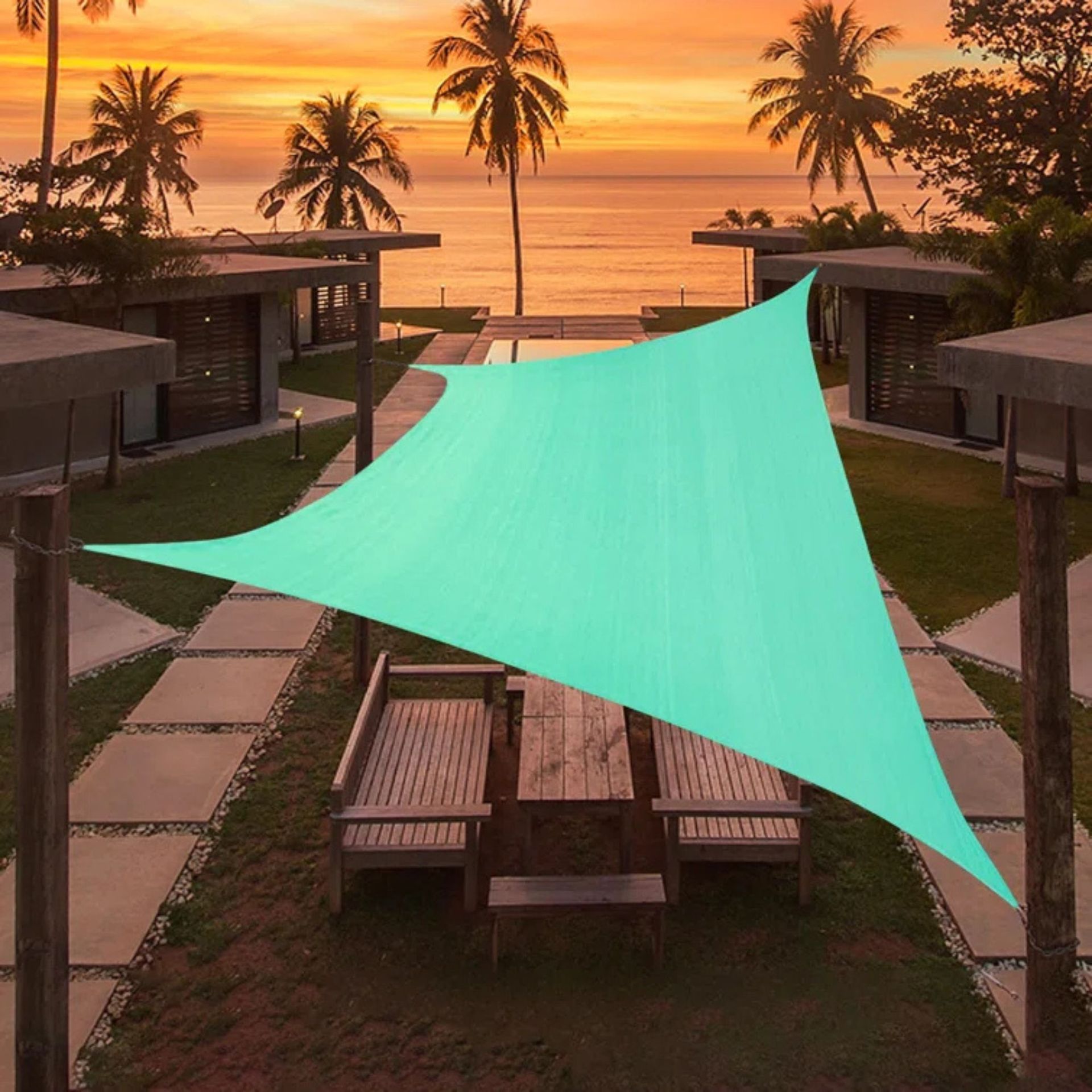 Customize Rectangle Patio Shade Sail