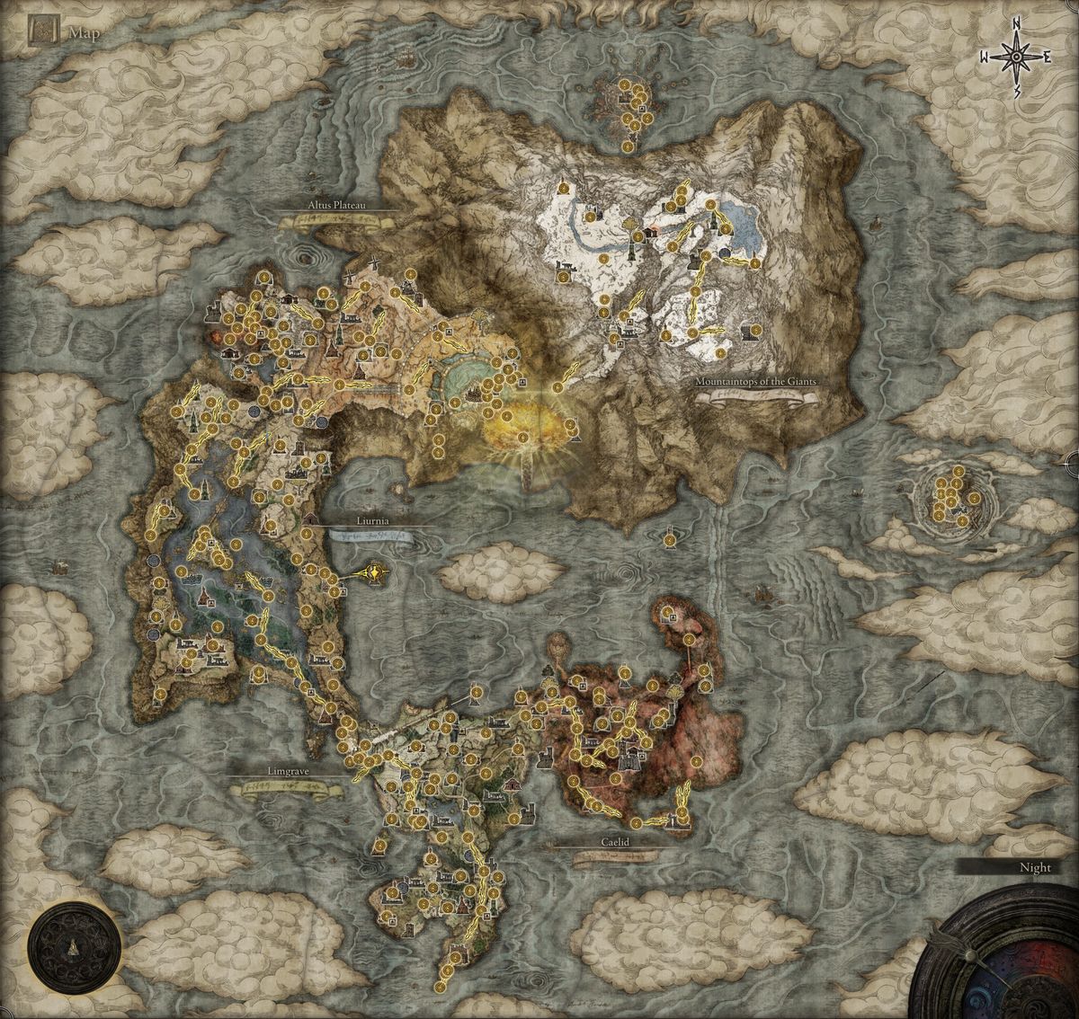 Elden Ring map