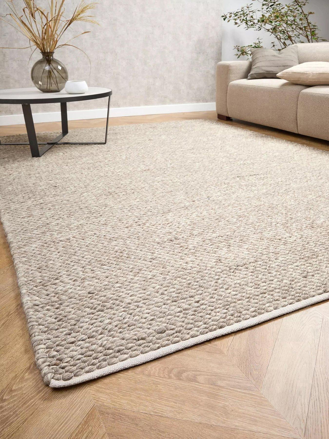 Sabana 100% Wool Rug - Charcoal - 120x170cm