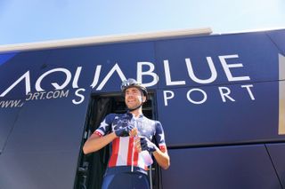 Larry Warbasse of Aqua Blue Sport at the Vuelta a Burgos