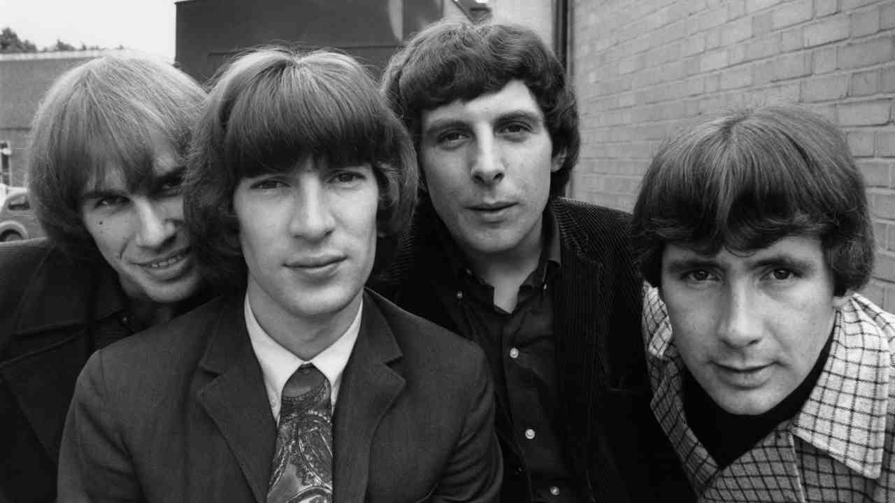 The Troggs posing for a photograph in 1966