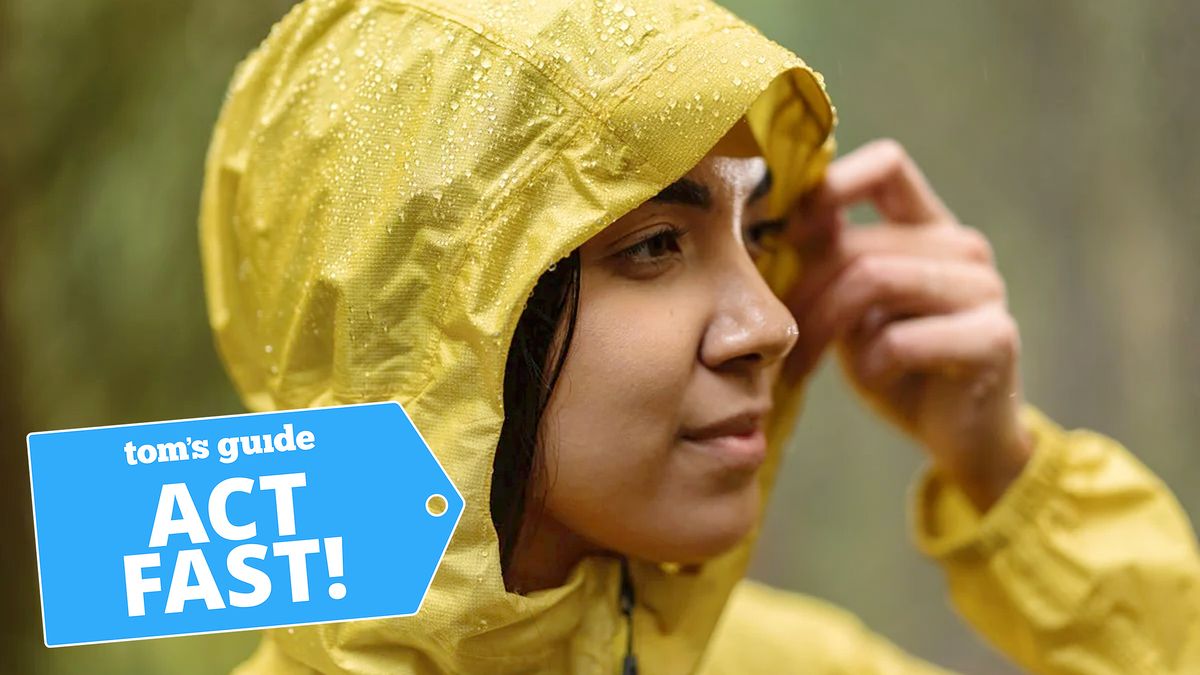 Outdoor Research Helium rain jacket.