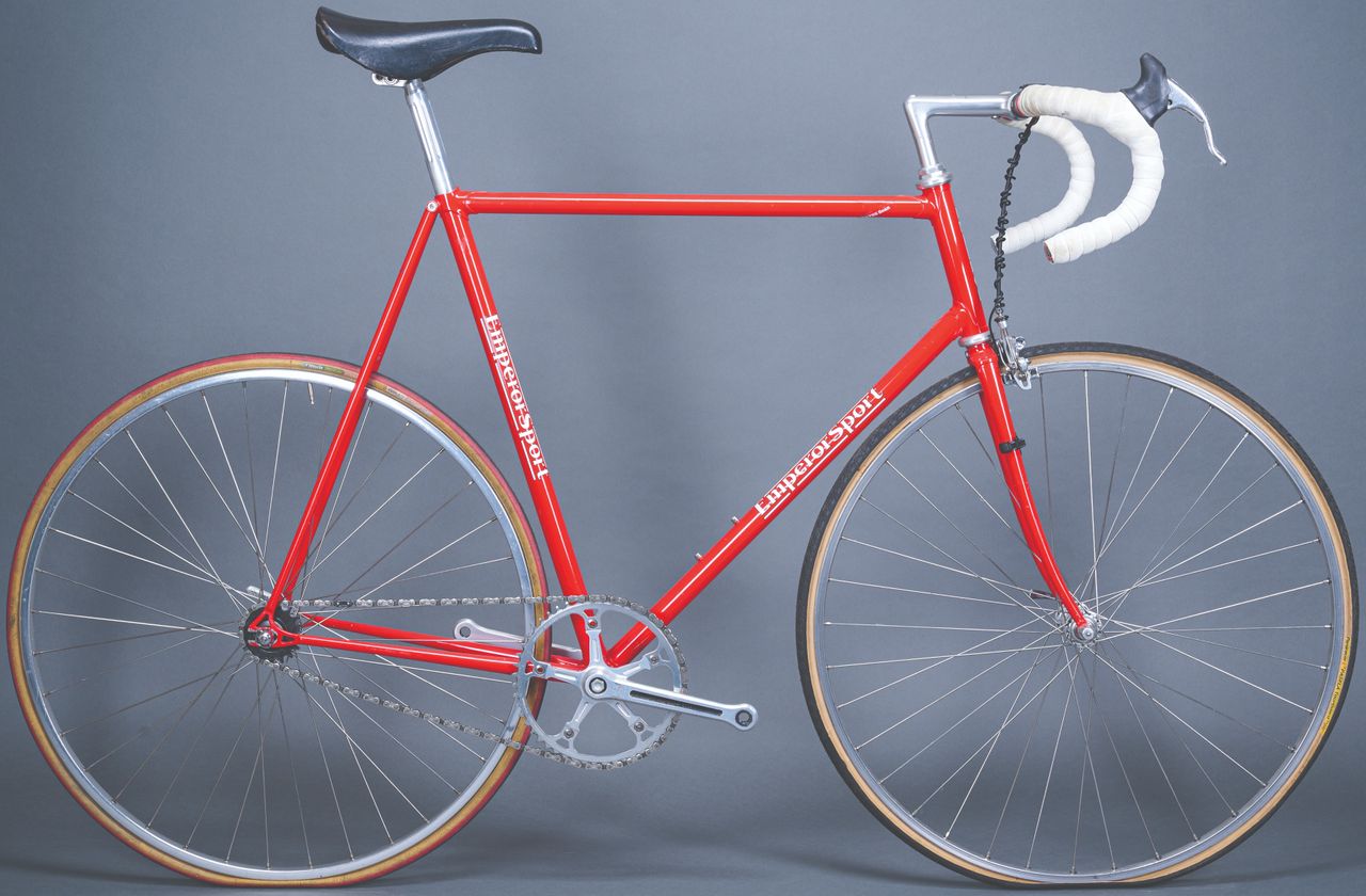 An Emperor Sport classic bike