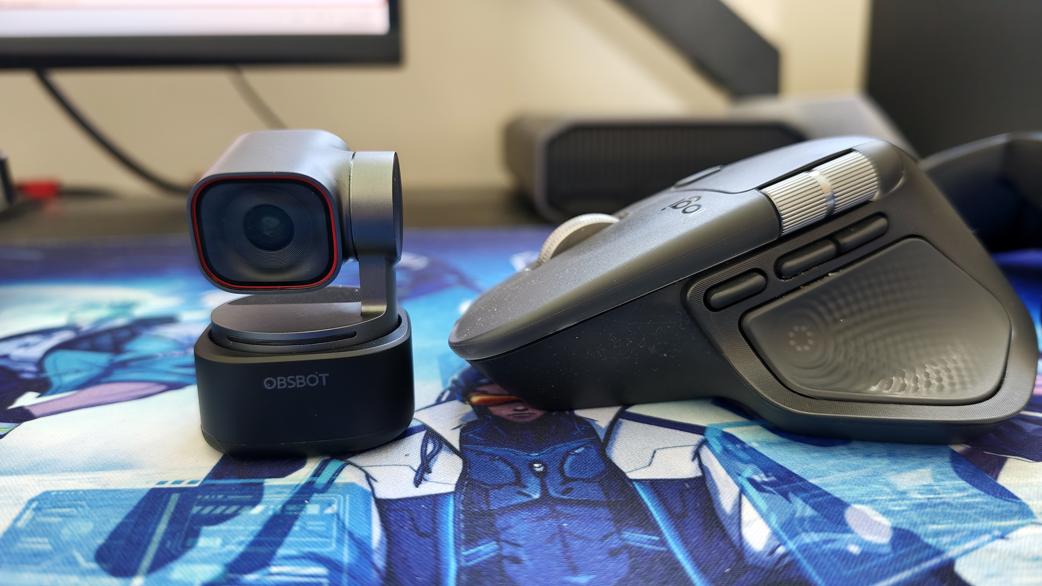 An OBSBOT Tiny 3 webcam