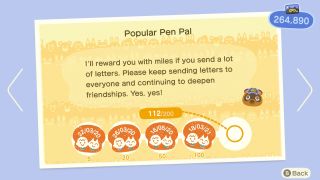 Animal Crossing New Horizons Nook Miles Popular Pen Pal