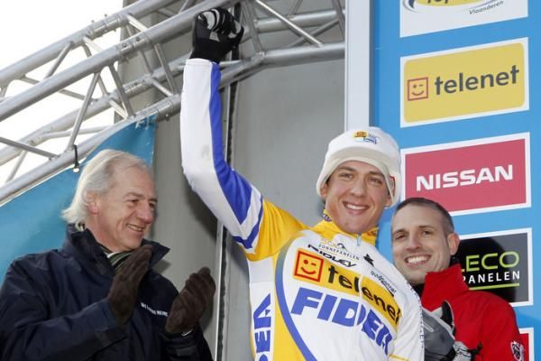 Tom Meeusen (Telenet Fidea) happy with his second win of the season