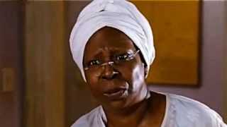 Alice Adrose (Whoopi Goldberg) confronting her eldest daughter in For Colored Girls