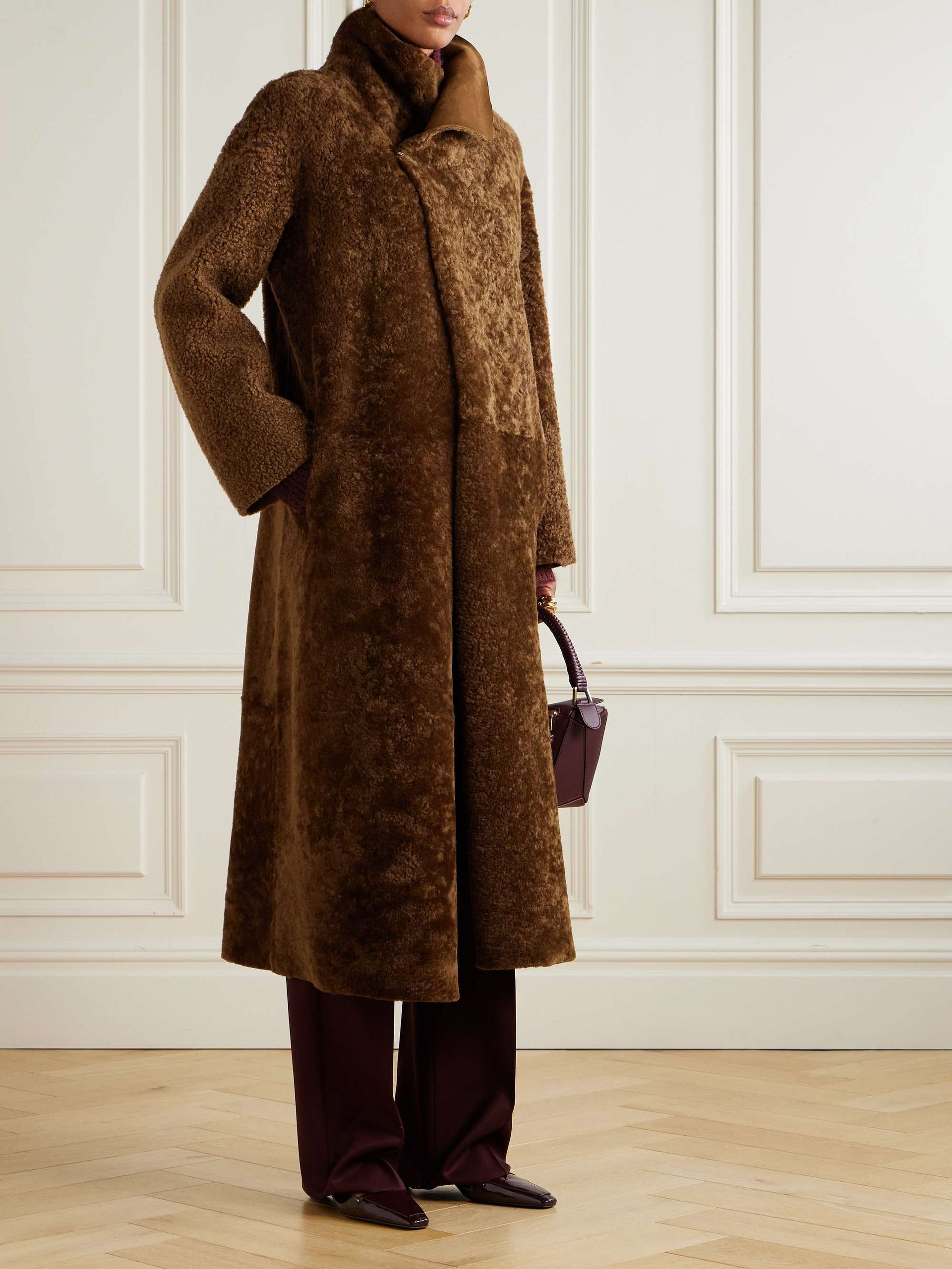 Birthday Reversible Shearling Coat