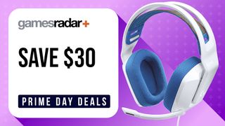 'Save $30' beside a Logitech G335 headset