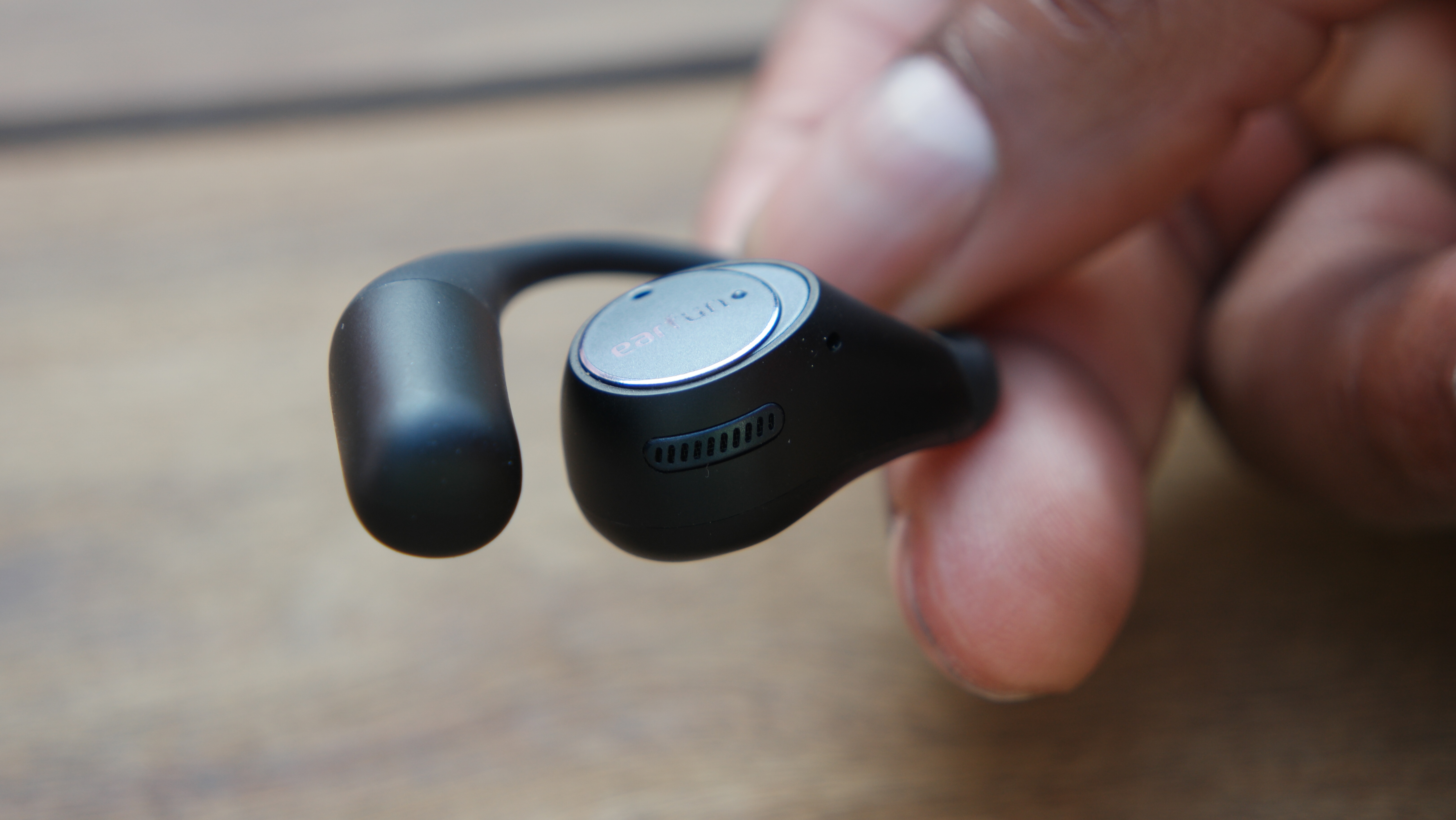 EarFun OpenJump showing touch control surface
