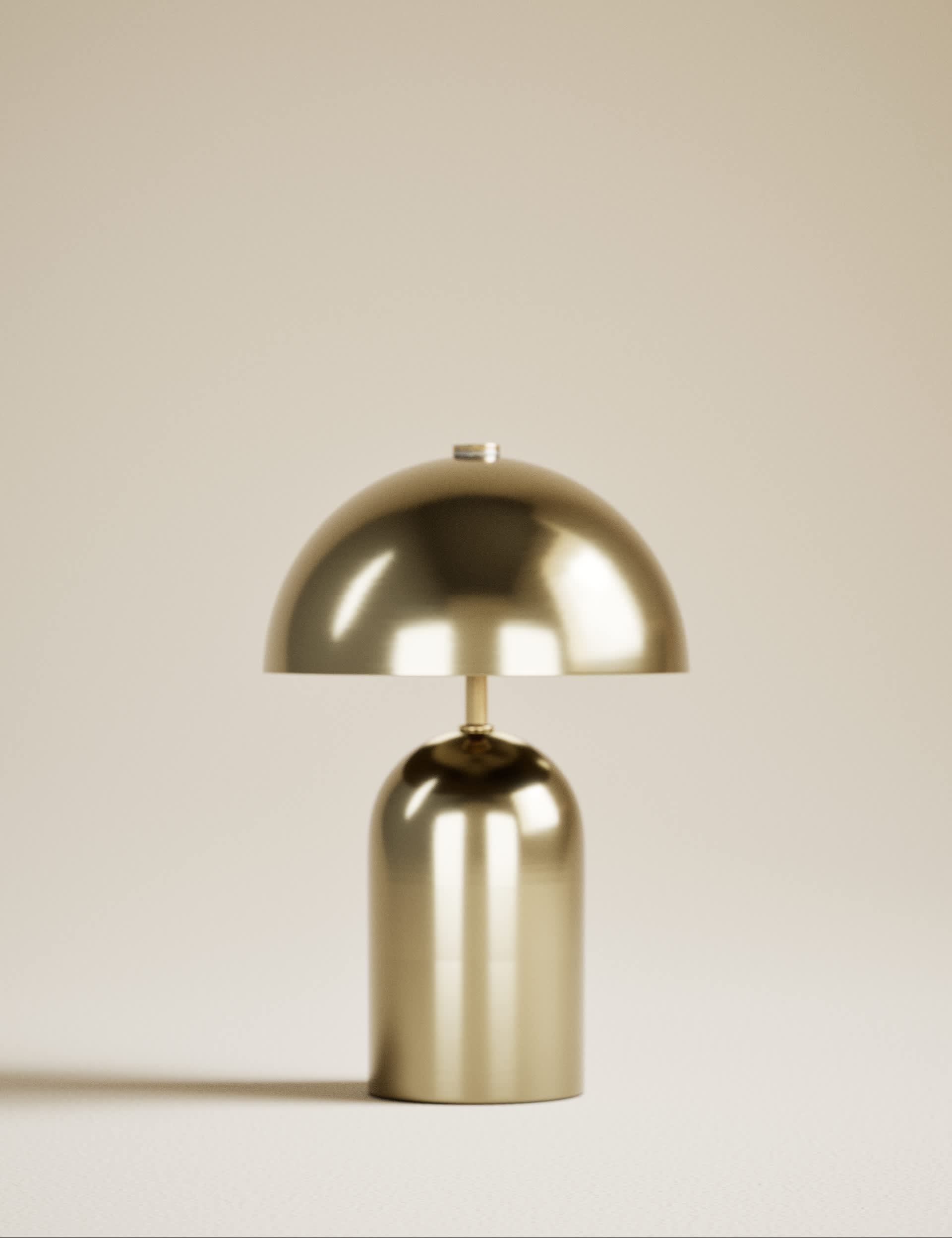 Colby Rechargeable Metal Table Lamp