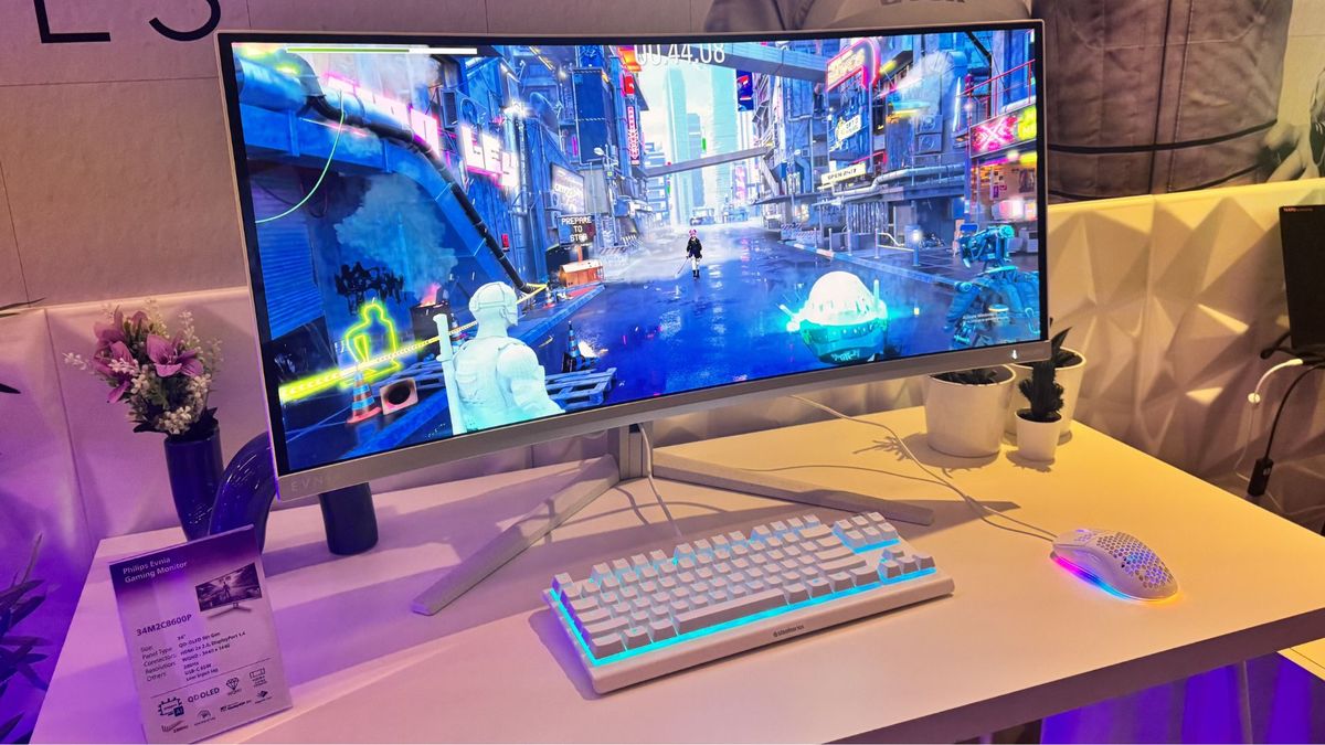 Philips and AOC's upcoming 5th-gen OLED gaming monitors were a feast for my eyes and a dire threat to my wallet