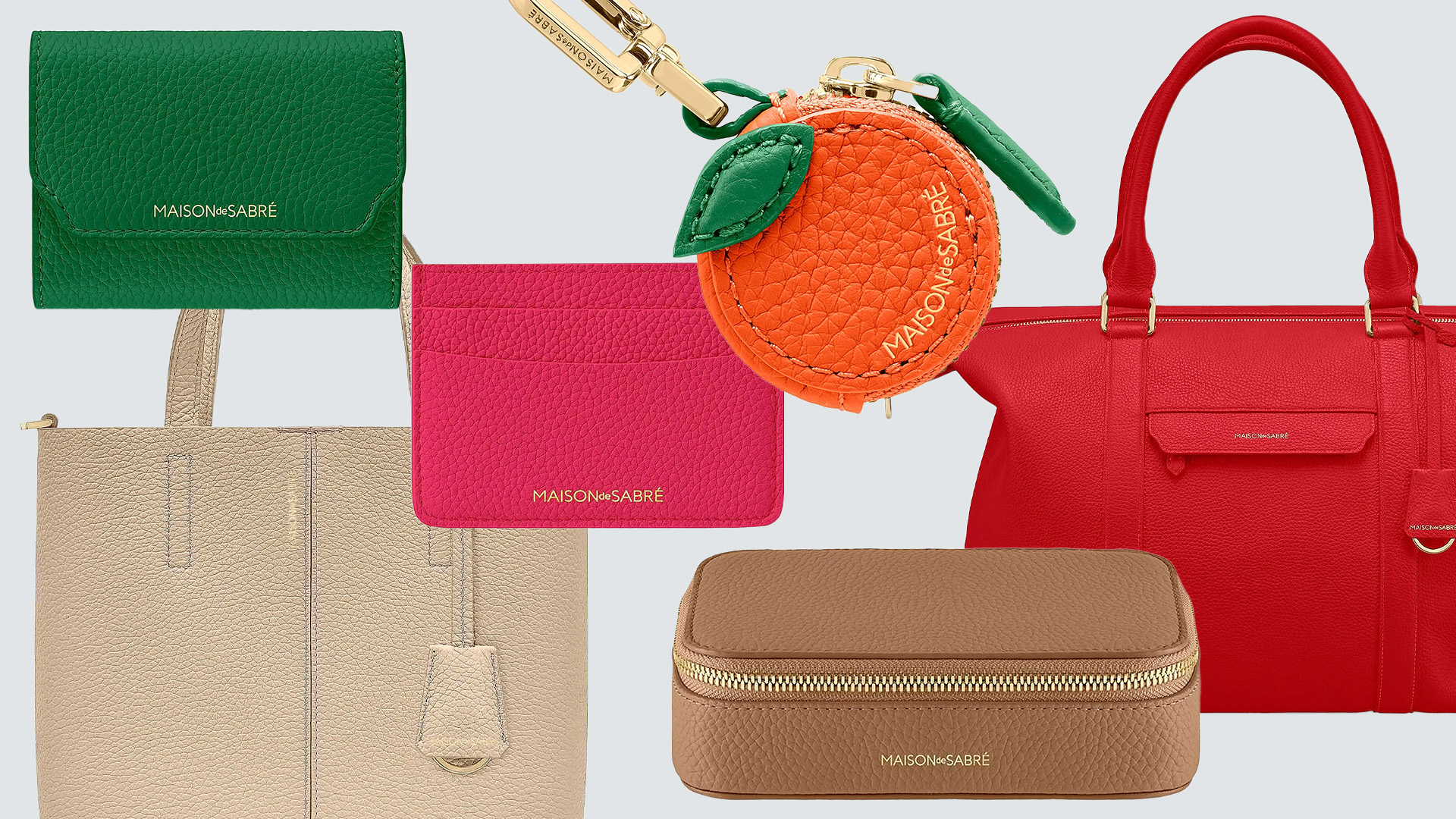Collage Image of Maison de Sabre Accessories From Saks