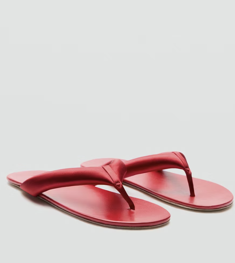 Mango, Padded Sandals (Were $149.99)