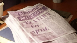 The newspaper in The Walking Dead.